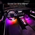 Luces para auto Govee Car Strip Light Luces interior auto RGBIC Bluetooth newmodel - Imagen 3