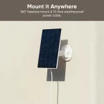 Wyze Panel Solar Diseñado para Wyze Cam Outdoor y Wyze Battery Cam Pro. - Imagen 4